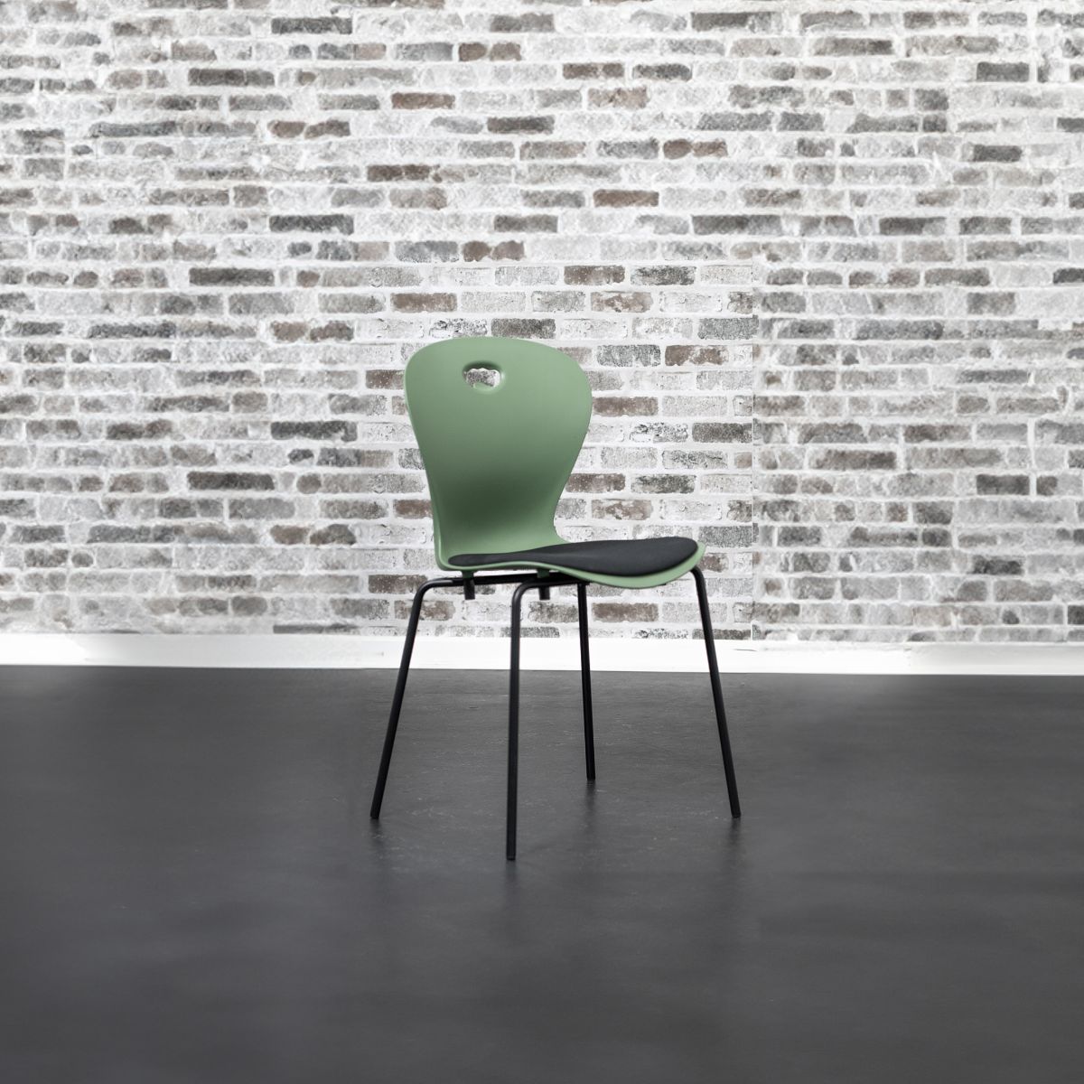 Conference chair KAROLINE with cushion, 4-pack