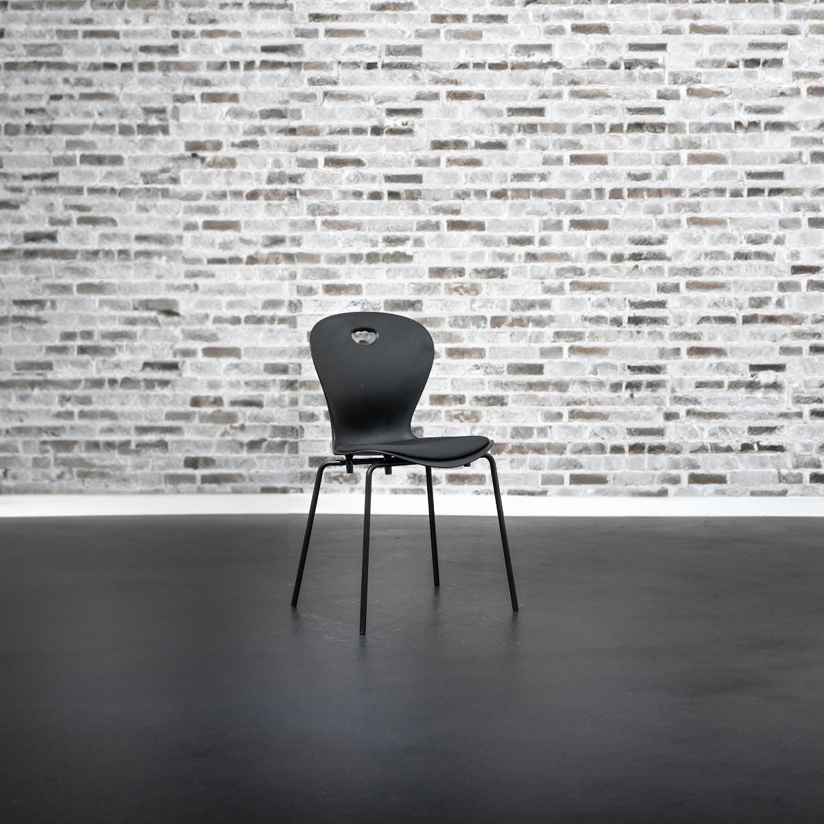 Conference chair KAROLINE with cushion, 4-pack