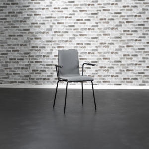 Canteen set 1 - Canteen table and 4 chairs with armrests