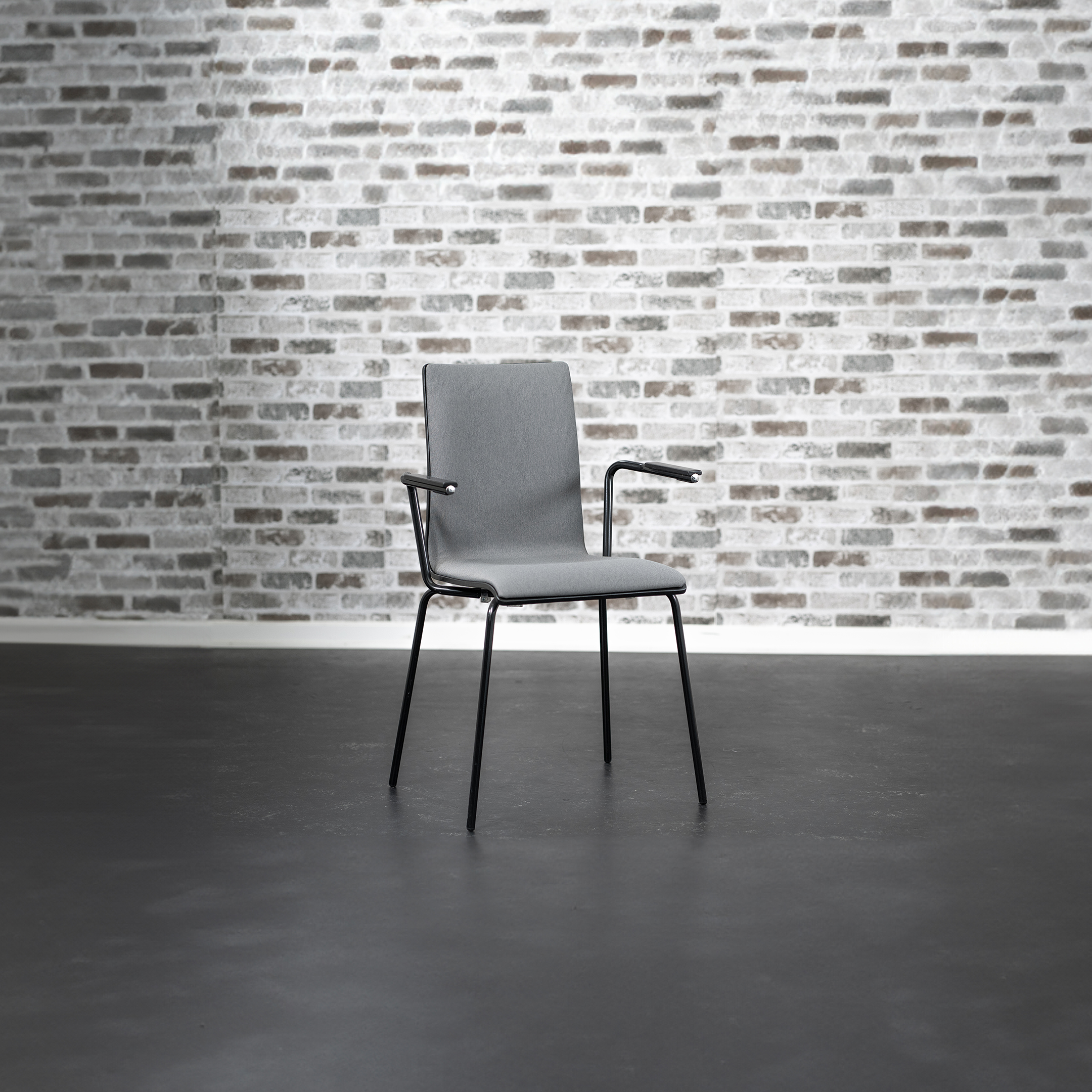 Canteen set 1 - Canteen table and 4 chairs with armrests