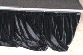 Covering for stage 244cm