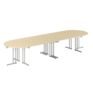 Conference table - 400x120cm - Foldable table