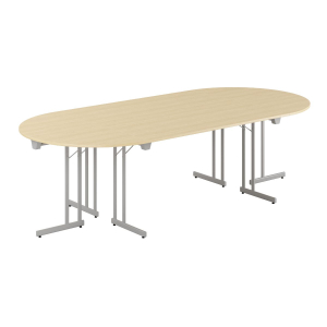 Conference table - 260x120cm - Foldable table