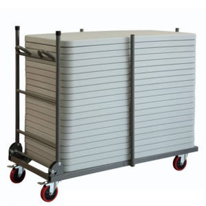 Zown Table Trolley L-Trolly incl. 20 foldable tables