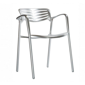 TOLEDO Armchair - silver
