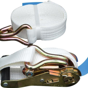 Bar guy strap/roof cross 9m 35 mm, White