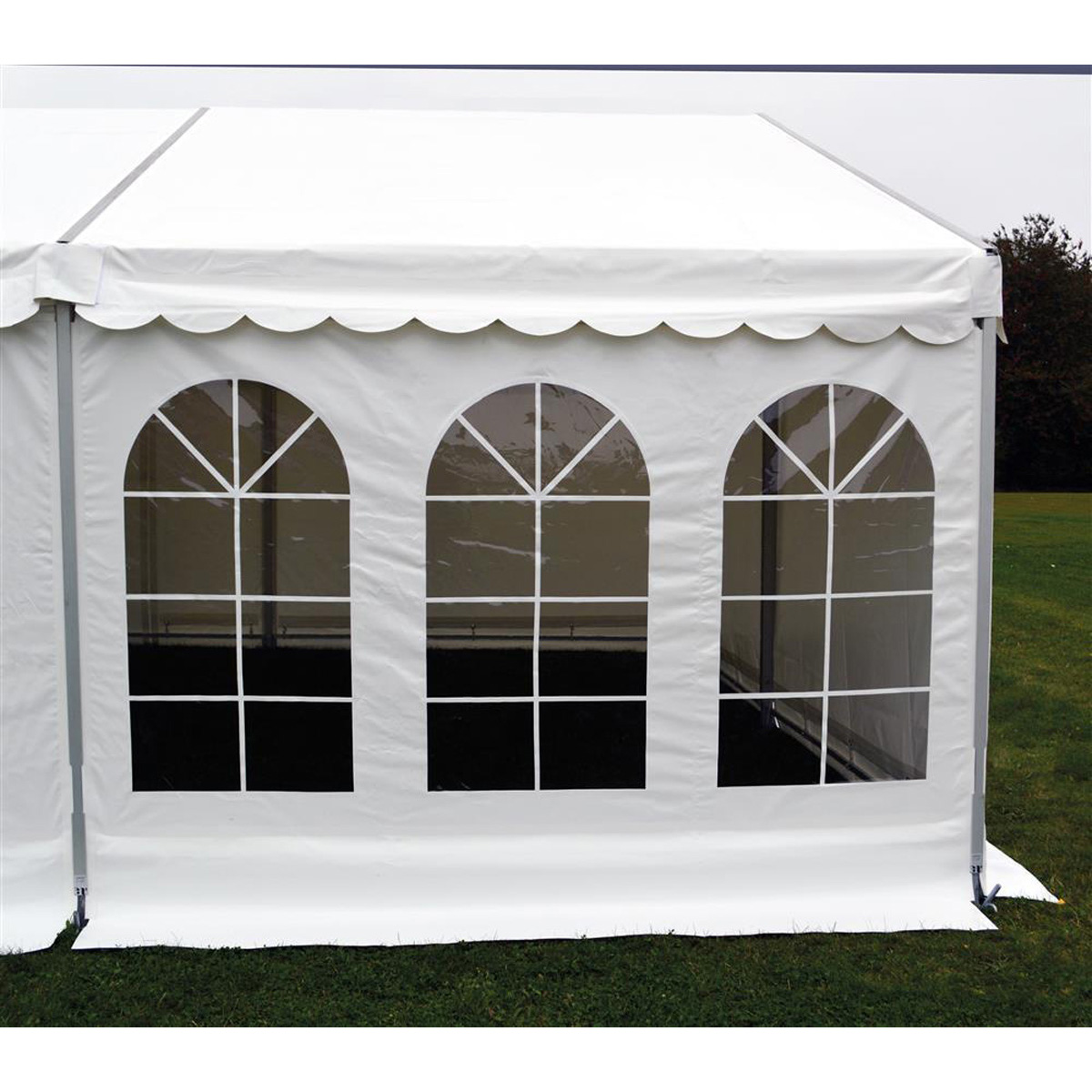 Side 2.2m white - kd/wind, v. PVC