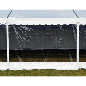 Side 2.2m white - lightning - panorama, v. PVC