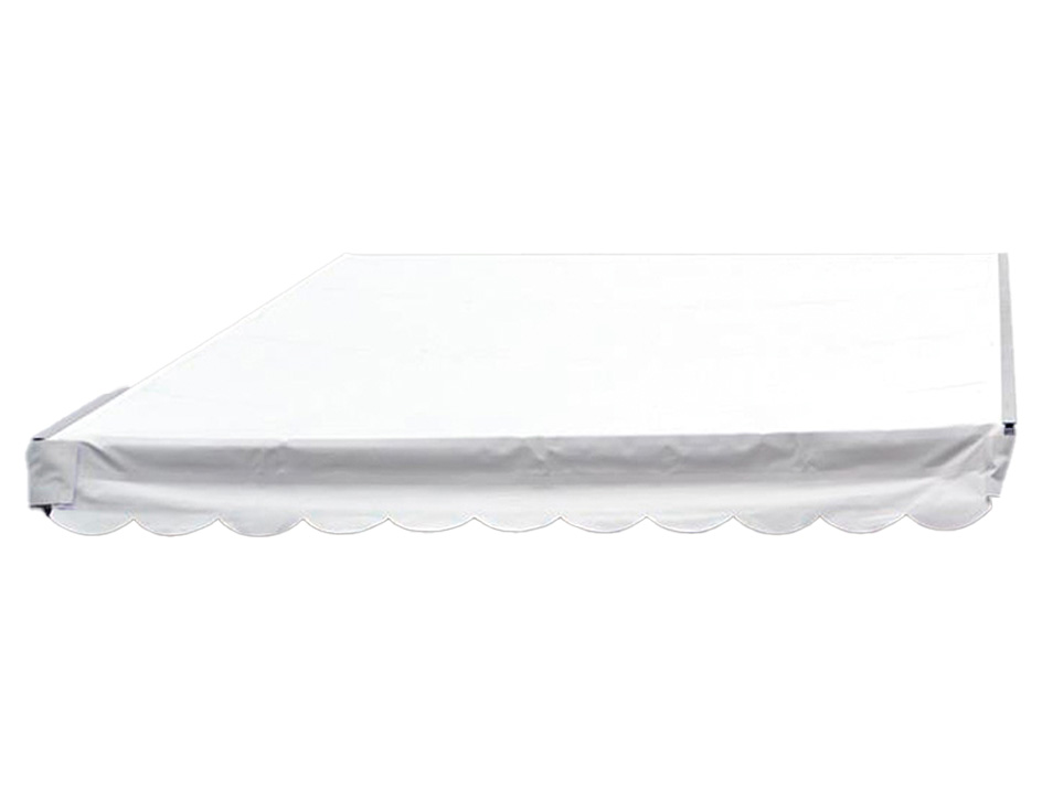 Table cover 12m white, v. PVC