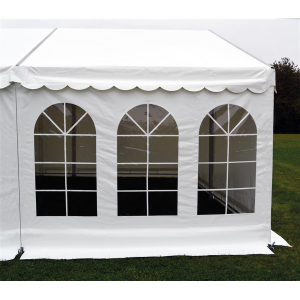 Side 2.2m white - lightning/wind, v. PVC