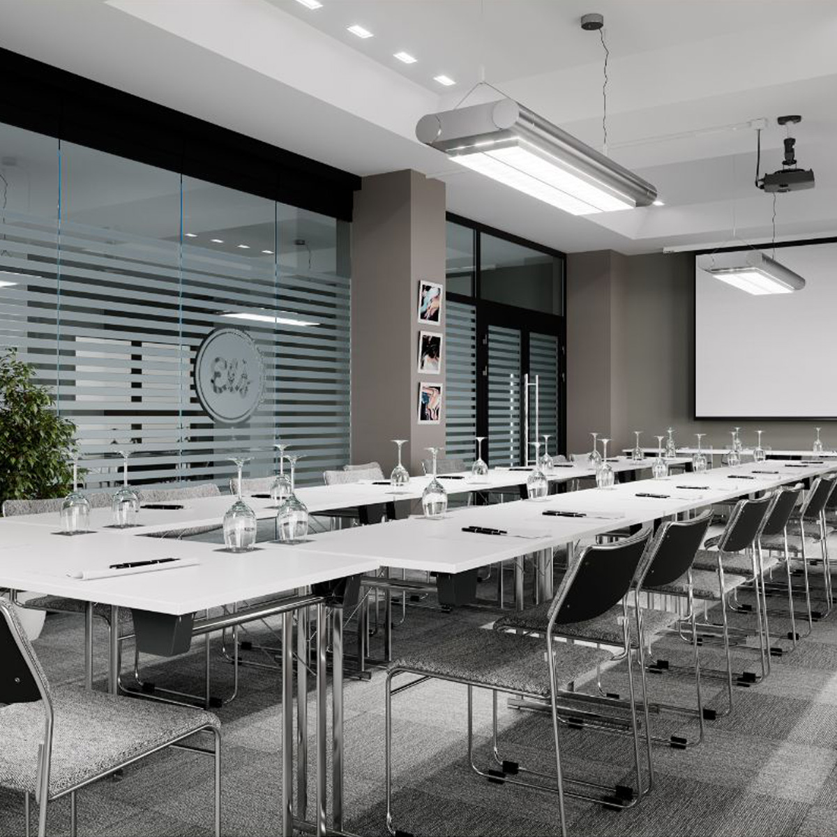 Congress Style - 120x45cm - Foldable table