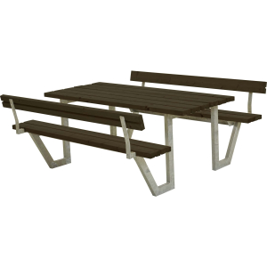 WEGA Table/Bench Set with 2 Backrests