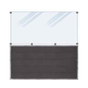 Futura composite fence 180cm