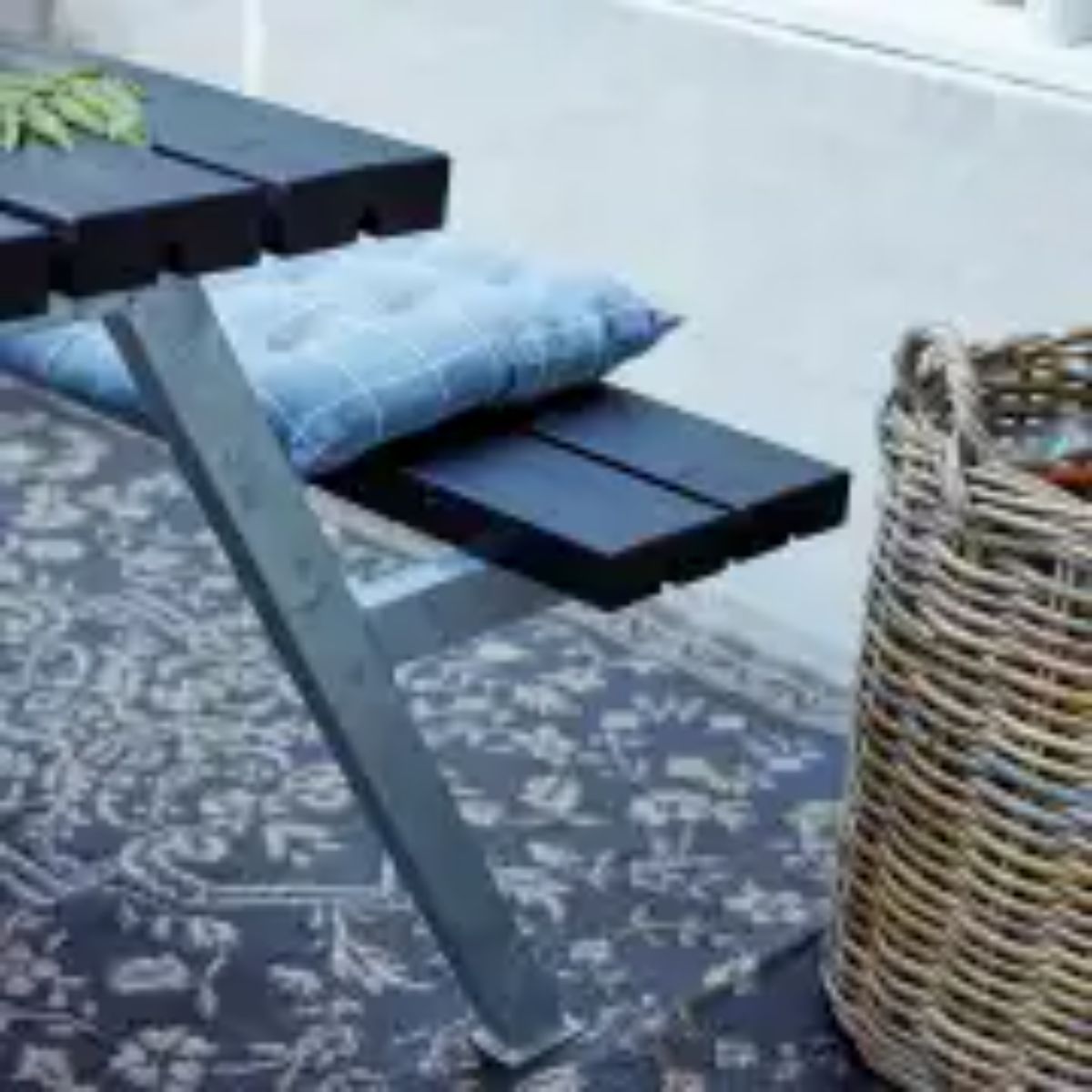 Alpha Table/Bench Set 177x161x73cm