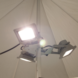 Lighting for StandUp, 3x10W LED