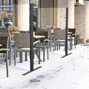 Total Vision mobile screening, gray 100x150cm