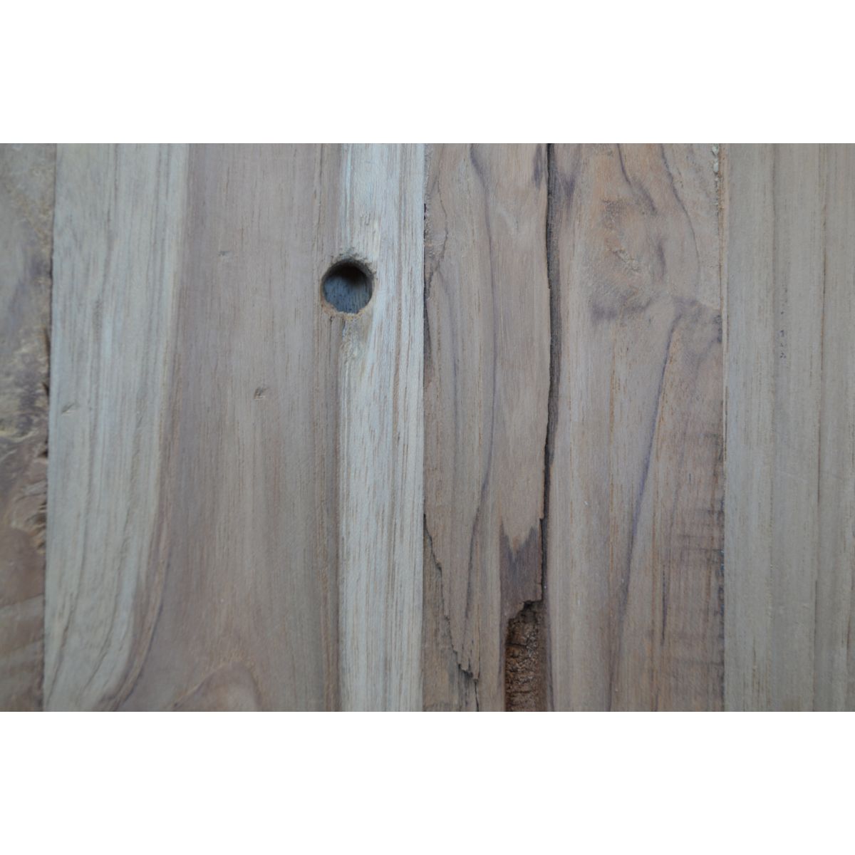 Teak Bench in recycled teak