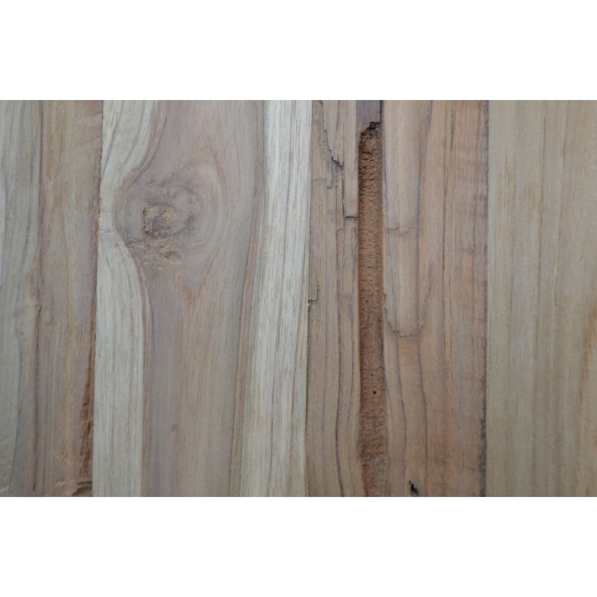 Teak Bench in recycled teak