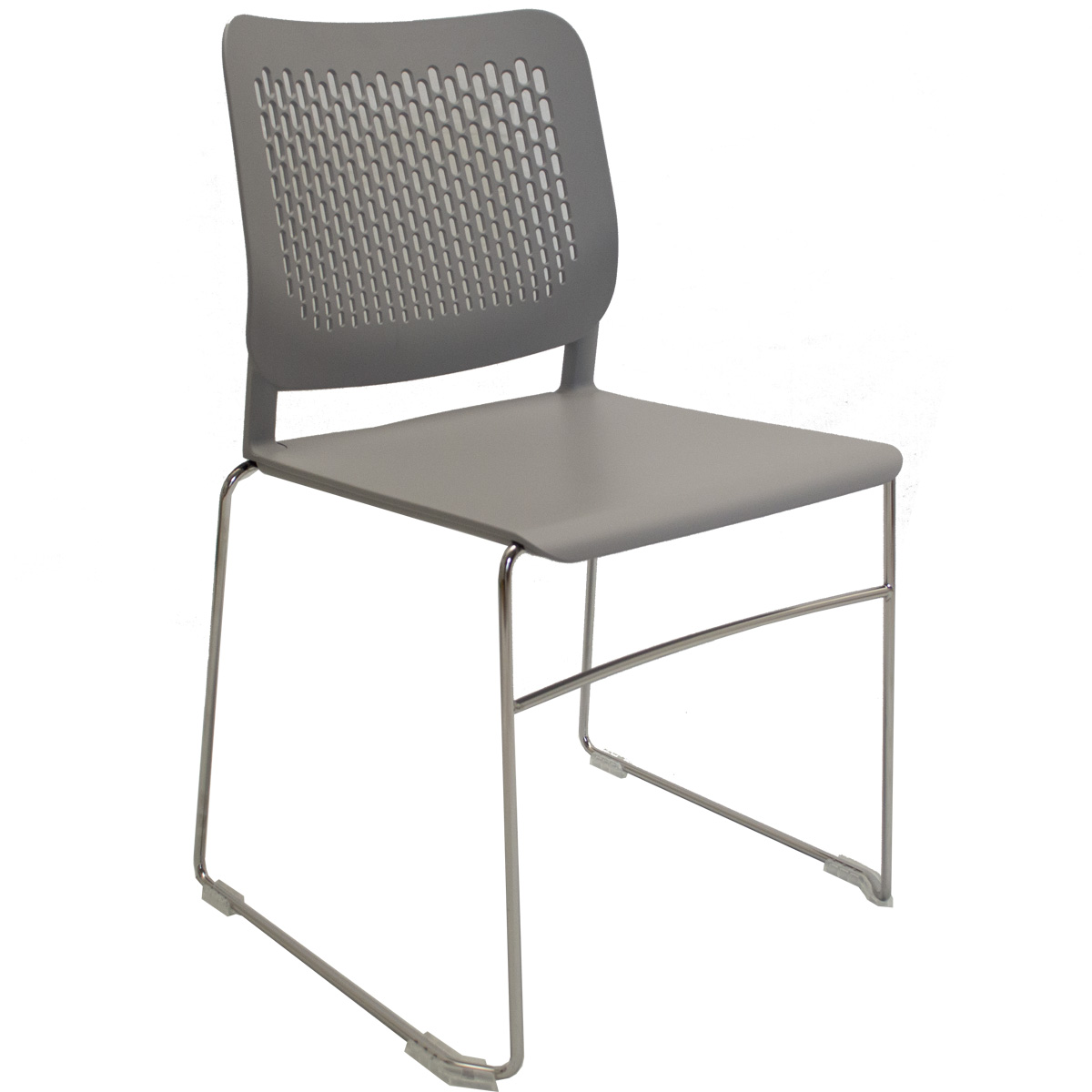 Carla stacking chair with armrests