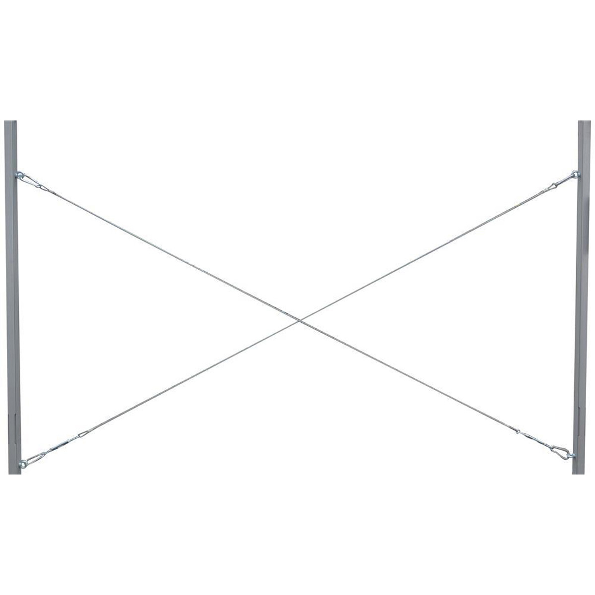 Wire for roof cross complete (6.00 m tent)