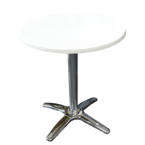 WERZALIT - Hvid bordplade rund