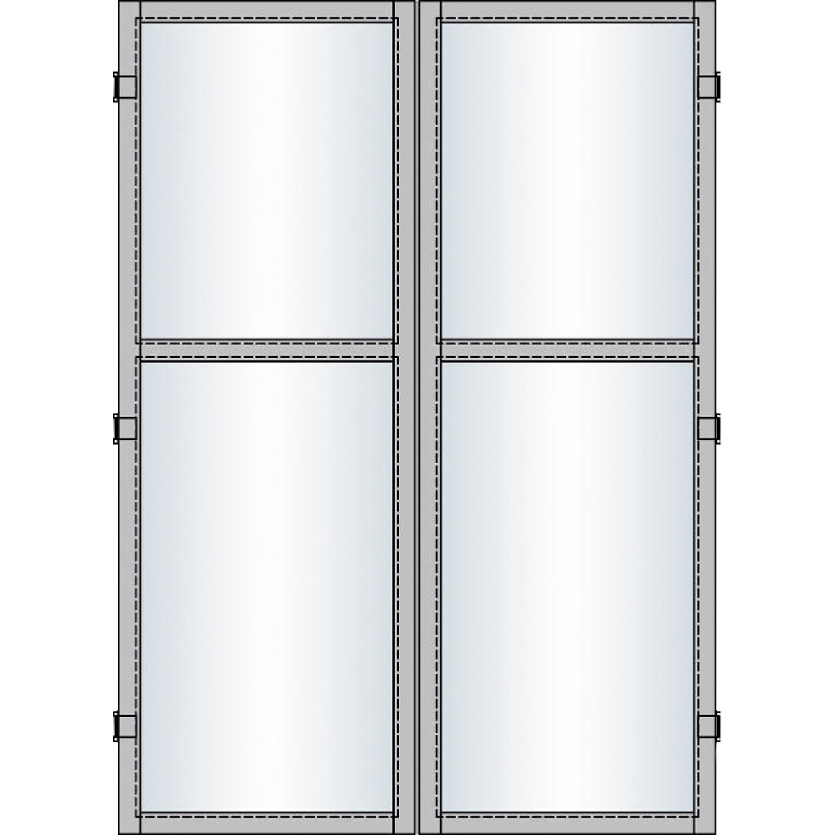 UP & DOWN module door double 150x195 cm