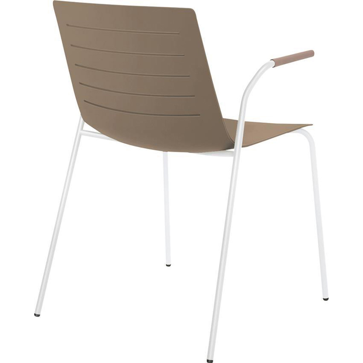 SKIN chair with legs + armrests