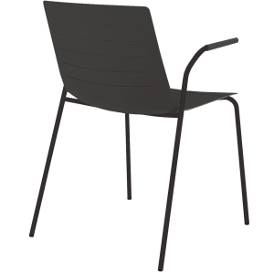 SKIN chair with legs + armrests