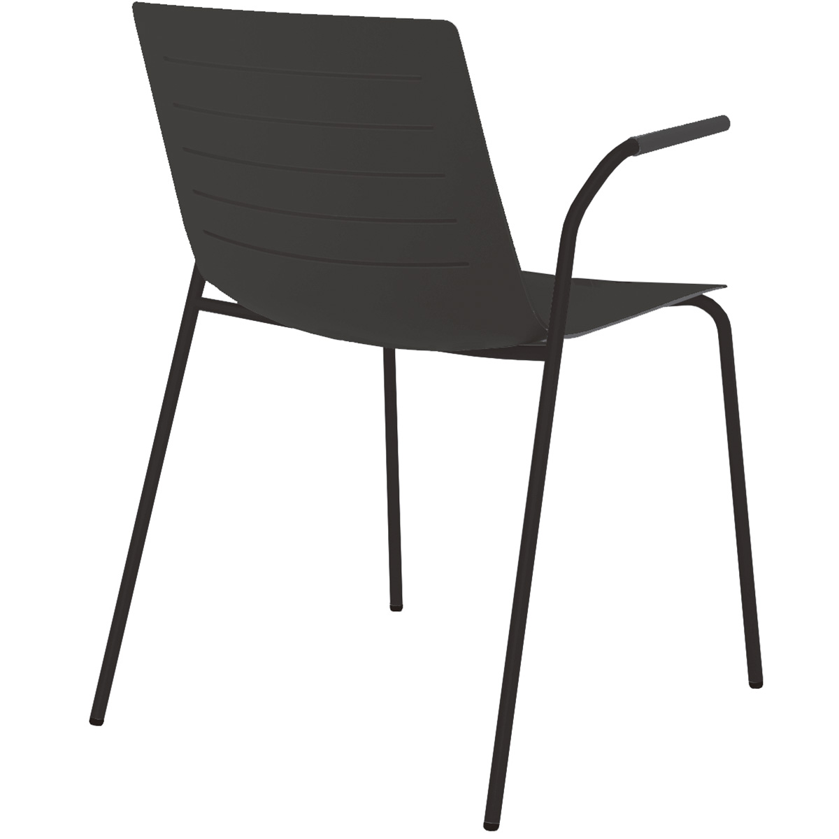 SKIN chair with legs + armrests