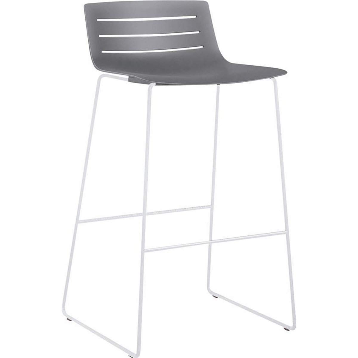 SKIN bar stool with a seat height of 73cm