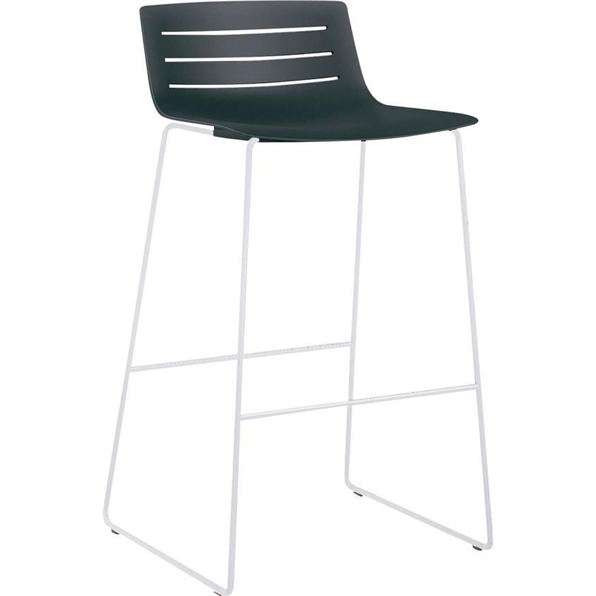 SKIN bar stool with a seat height of 73cm