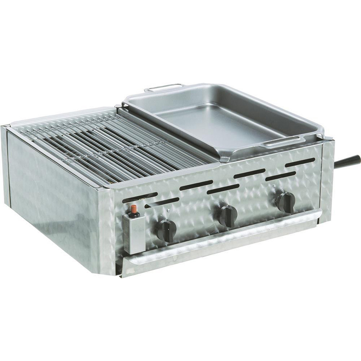 Combination set for 3 burners