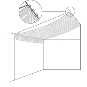 Roof piece 3m rafted