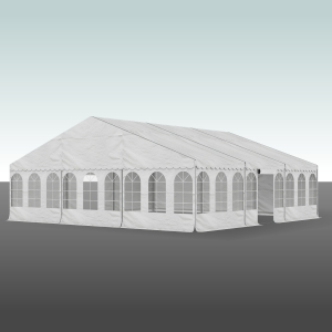 Partytelt Komplet 9 x 9 mtr. HVID