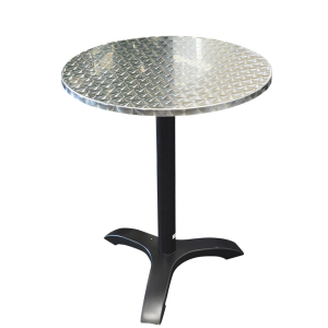 INOX bordplade - rund