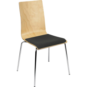 AVANT chair with seat cushion beech
