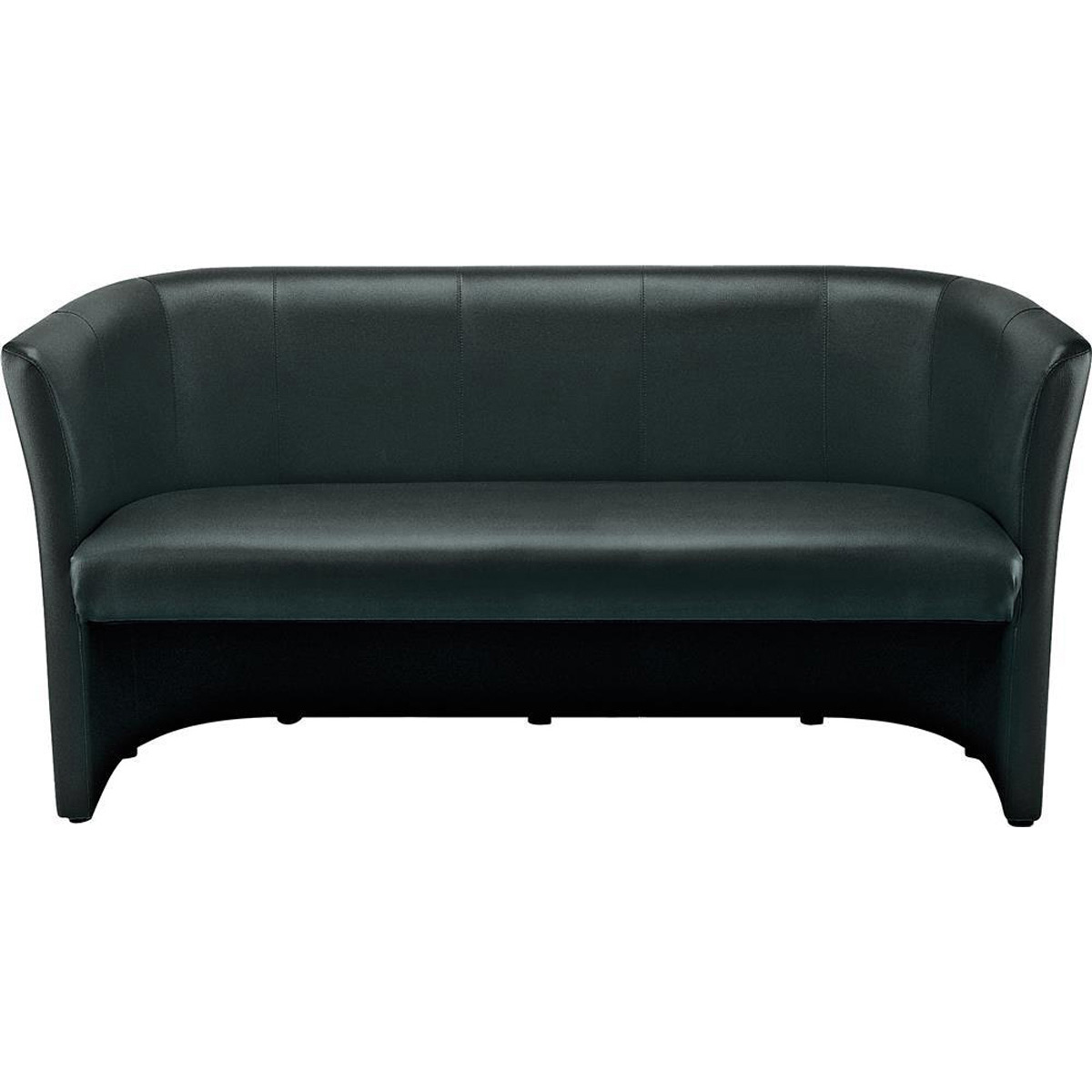CLUB 3-seater sofa, black