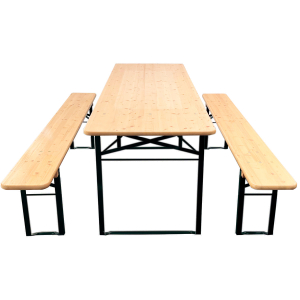 Brau Table/bench set 220x67 cm