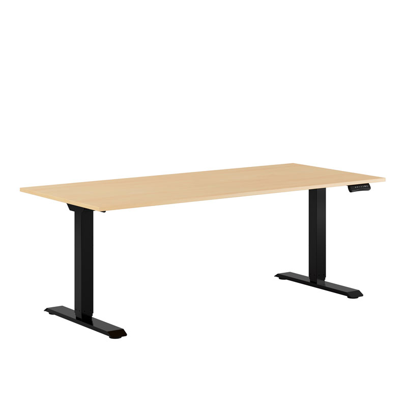 Premium Height Adjustable Table with 2 Motors 180x80cm