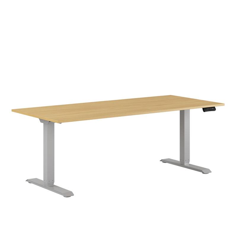 Premium Height Adjustable Table with 2 Motors 180x80cm