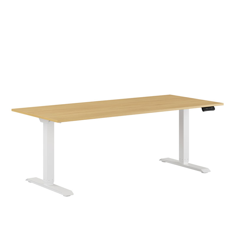 Premium Height Adjustable Table with 2 Motors 180x80cm