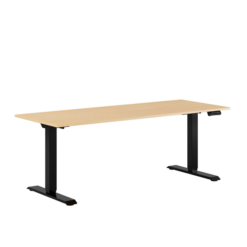 Premium Height Adjustable Table with 2 Motors 180x70cm