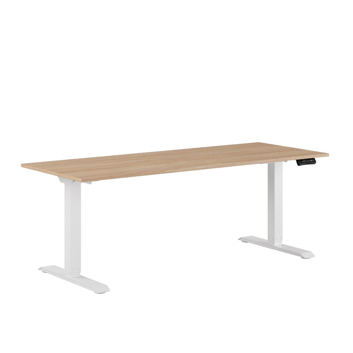 Premium Height Adjustable Table with 2 Motors 180x70cm