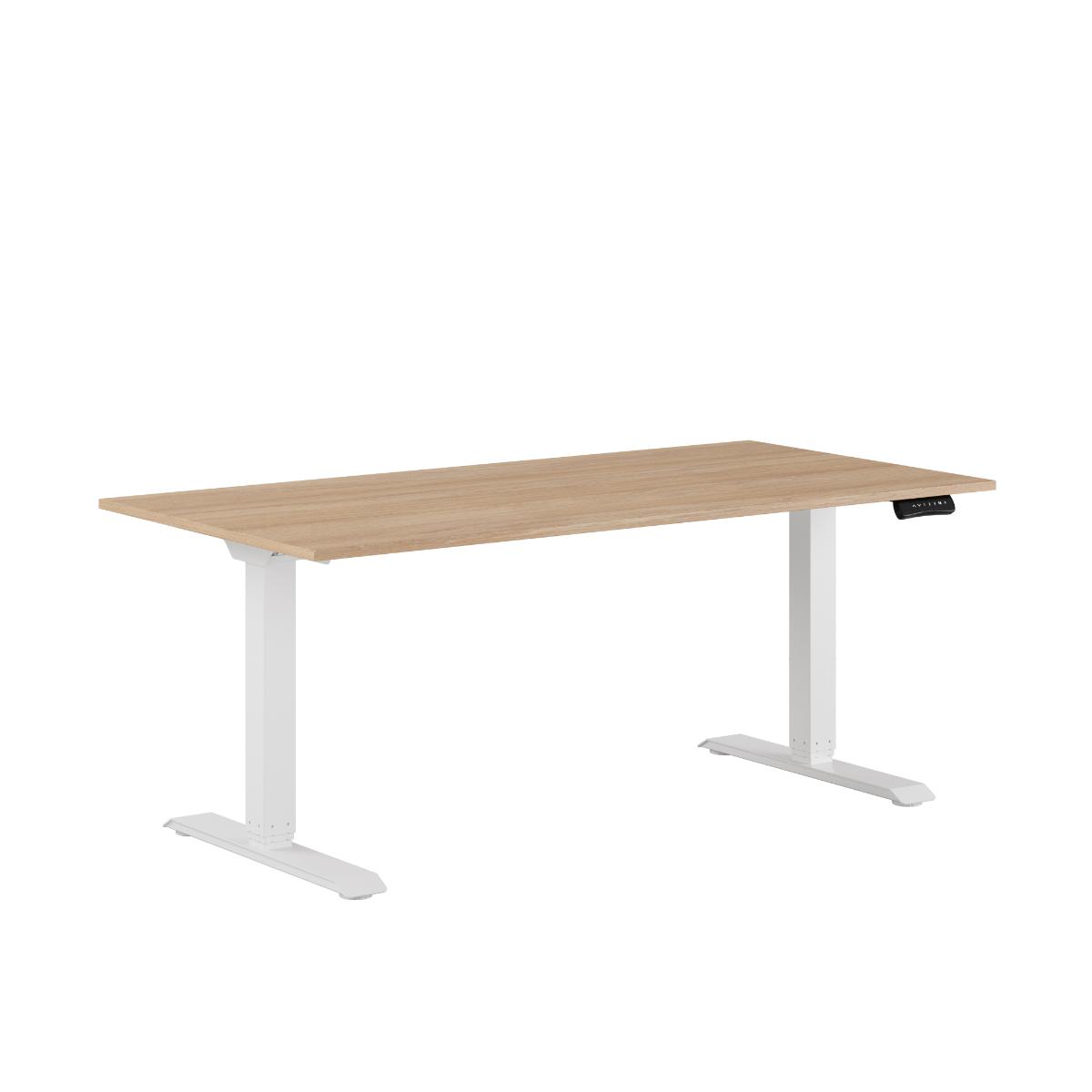 Premium Height Adjustable Table with 2 Motors 160x80cm