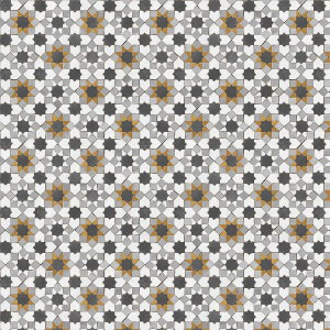 WERZALIT Bistro exclusive with brass edge 70x70 cm