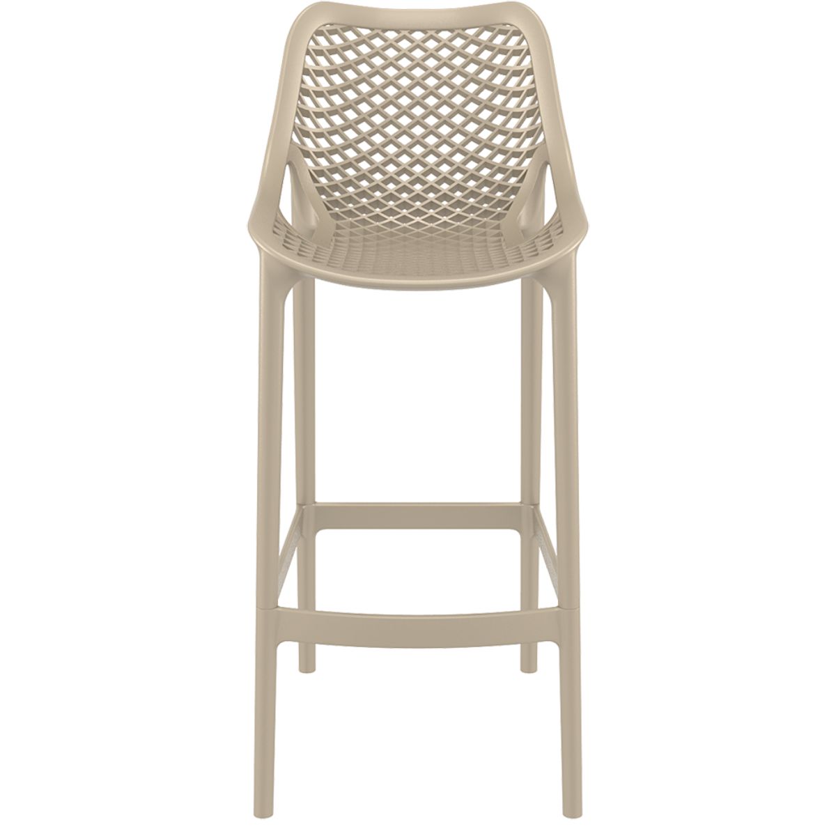 Air Barstool polypropylene with seat height 75cm