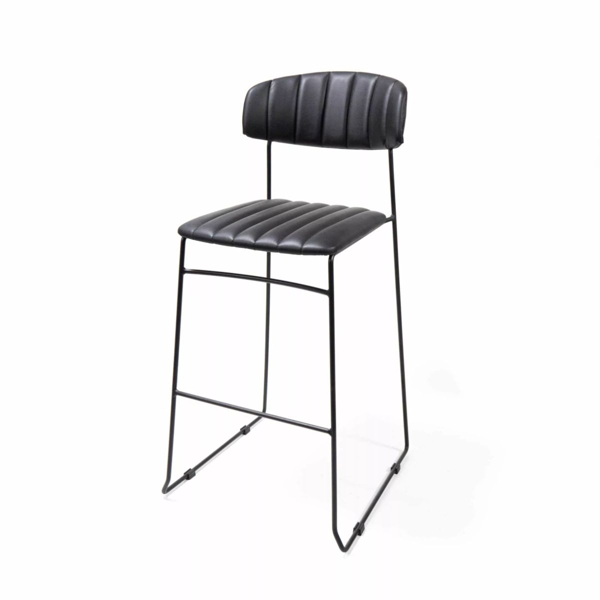 Mundo Stackable bar stool with seat height 80cm