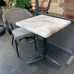 WERZALIT - Marble Almeria tabletop square