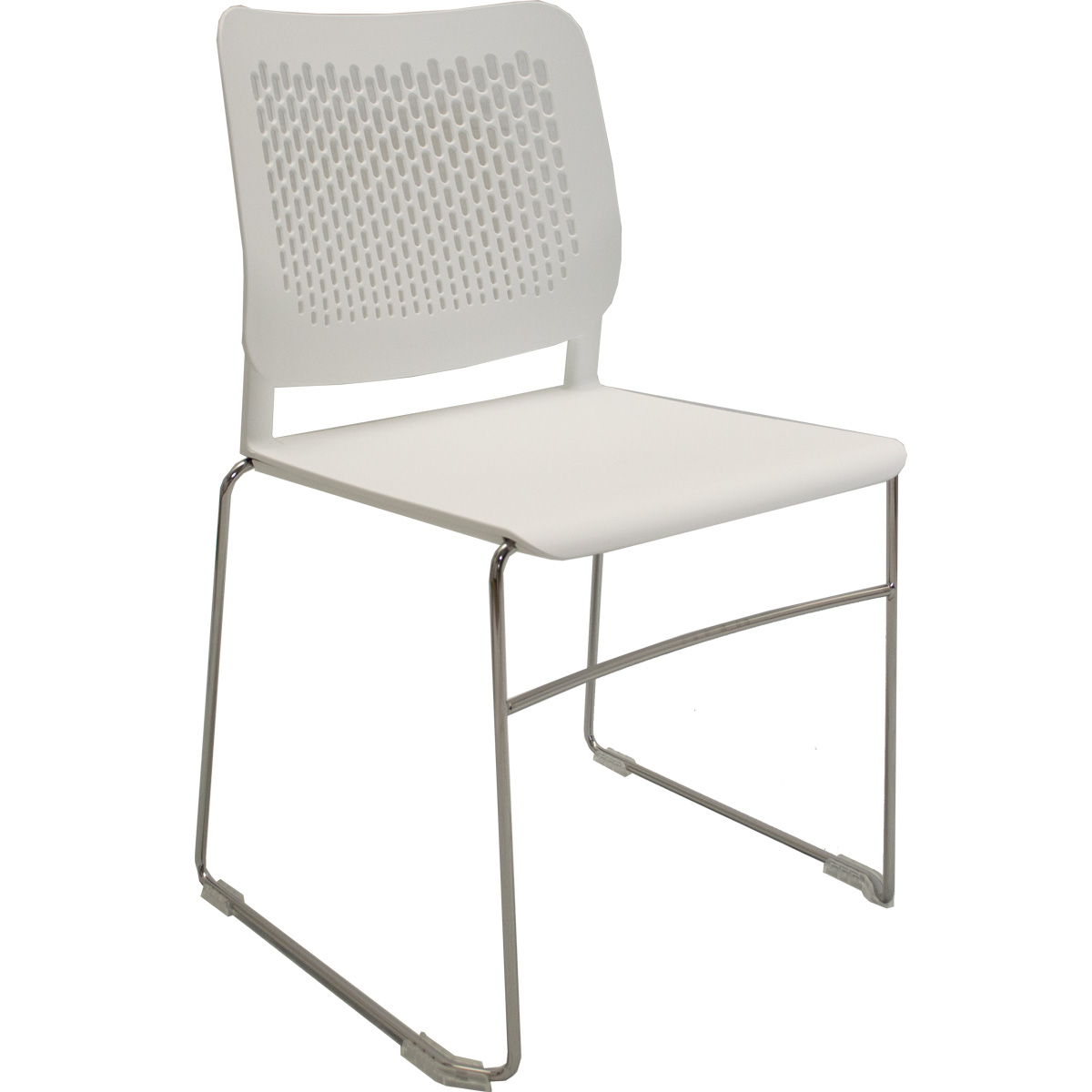 Carla stacking chair with armrests