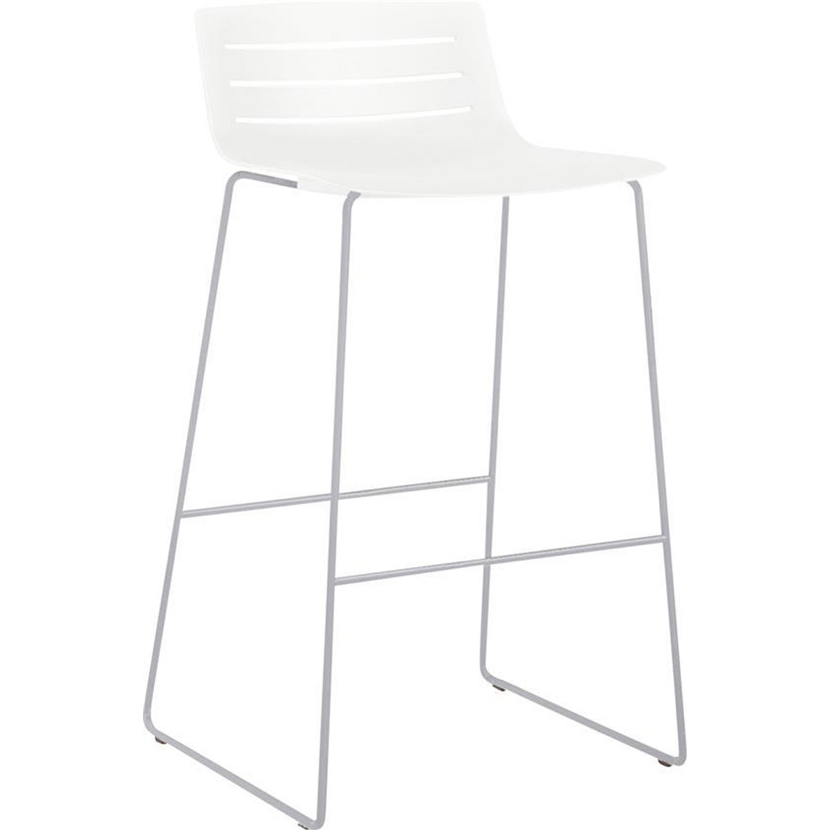 SKIN bar stool with a seat height of 73cm